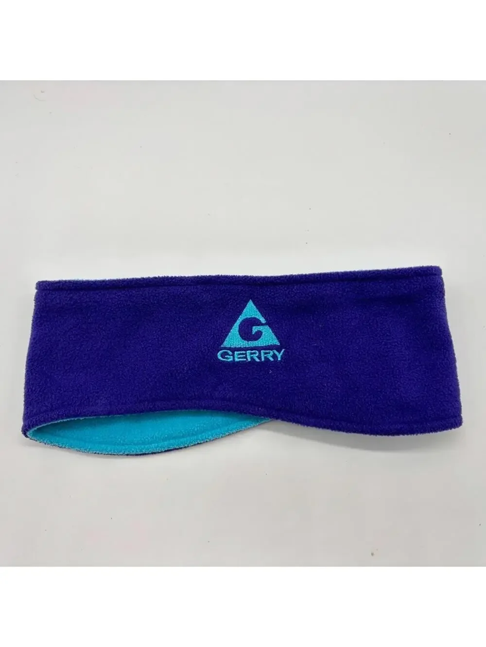 Gerry Fleece Winter Adjustable Headband Purple Blue